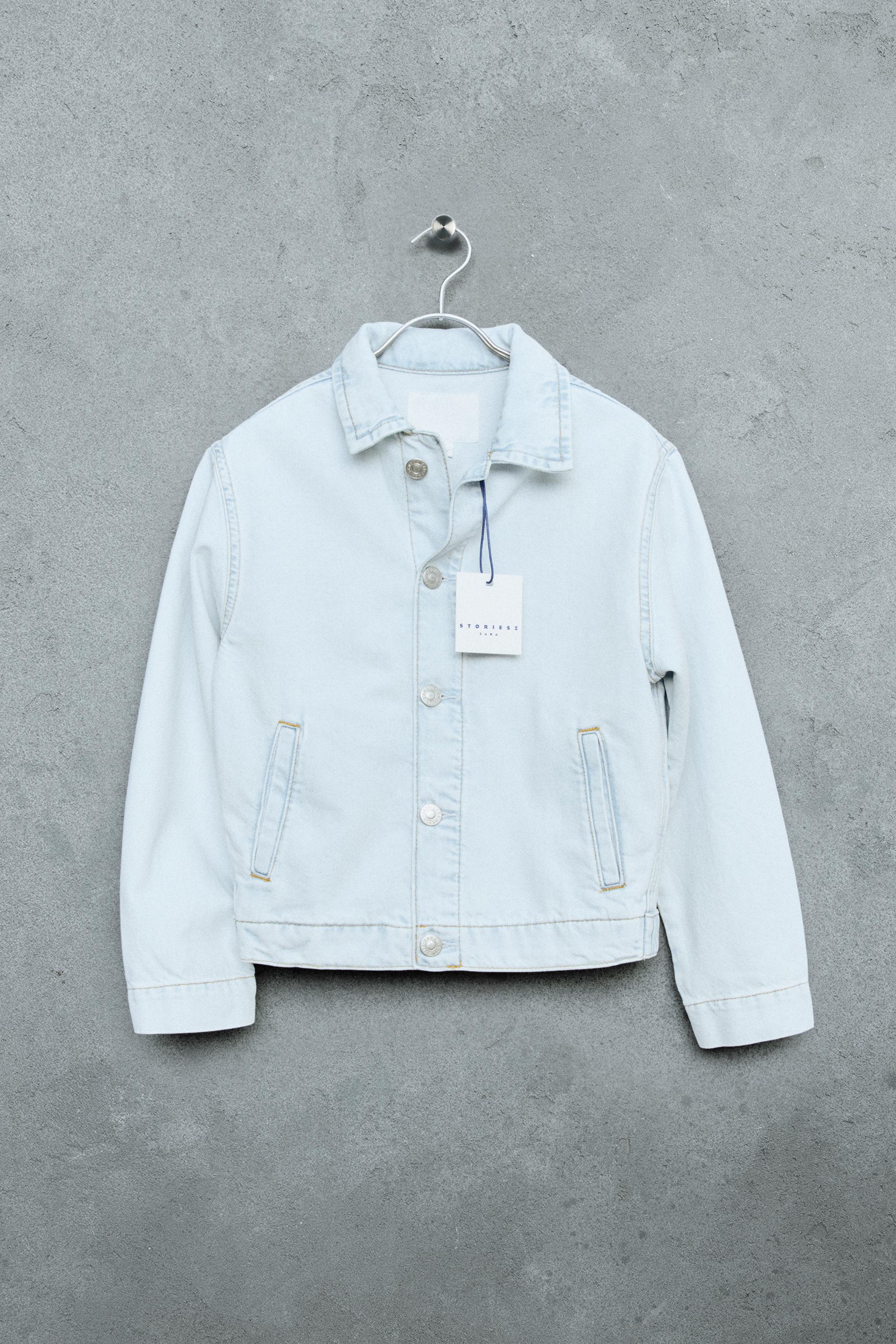 STORIESZ - VESTE EN JEAN SUPER BLEACH